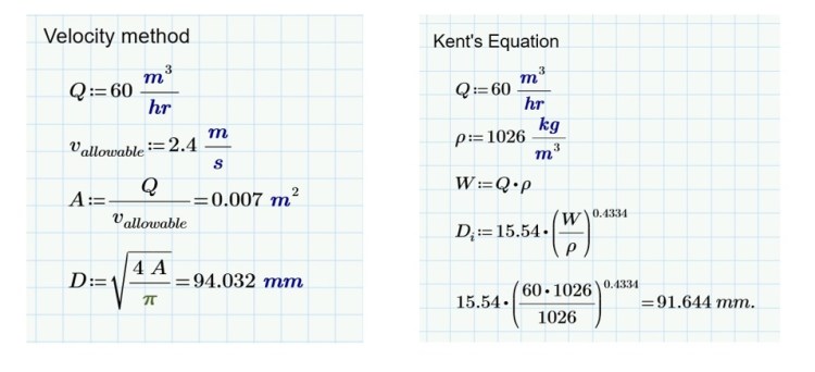 Liquid Line Sizing – Process Design – PROcess Safety TASK